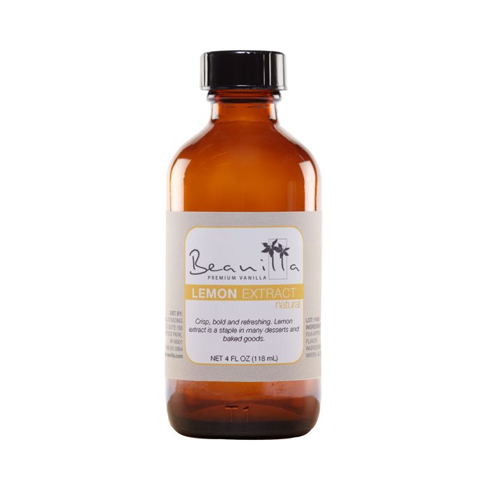 Organic Lemon Extract & Flavoring
